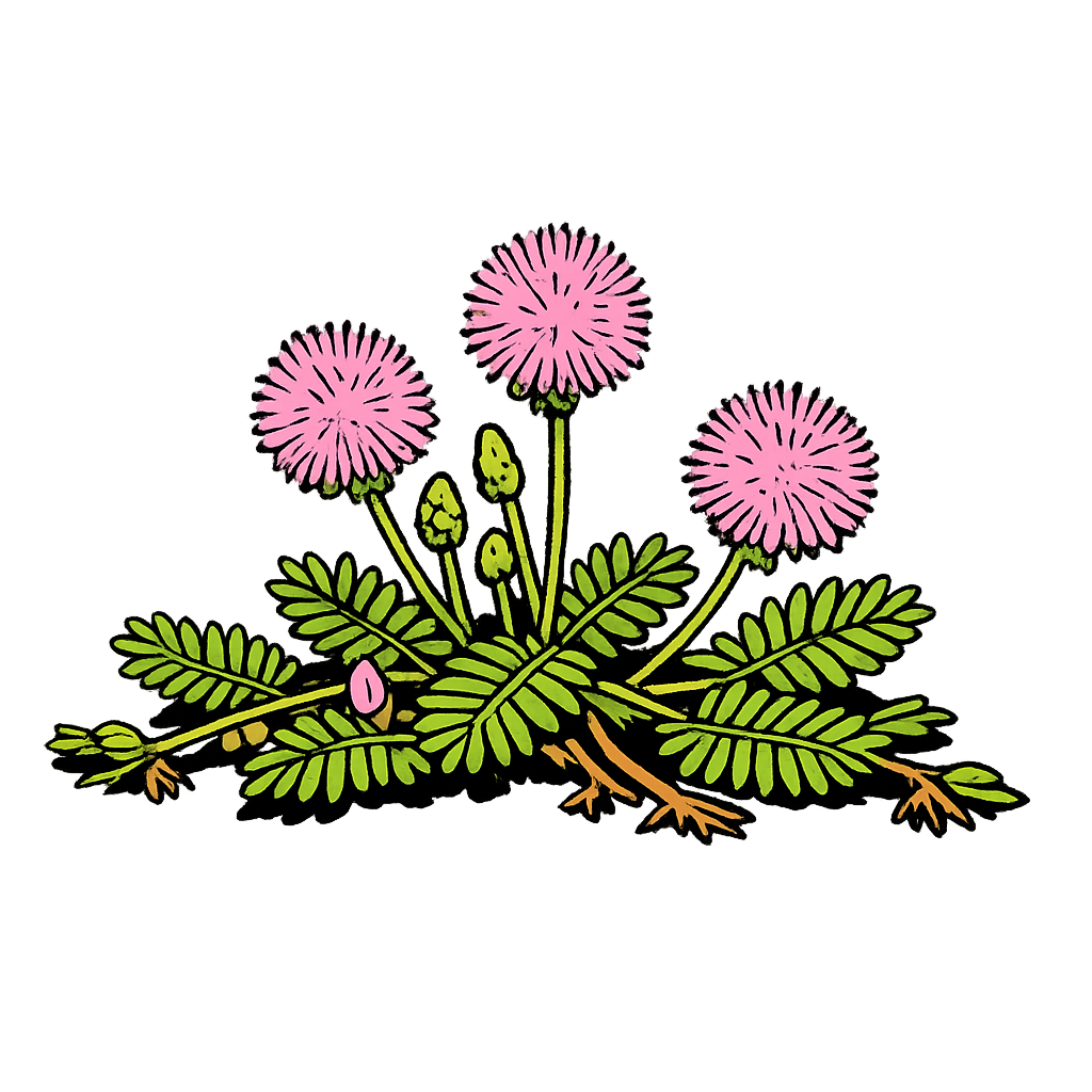 Sunshine Mimosa - Mimosa strigillosa