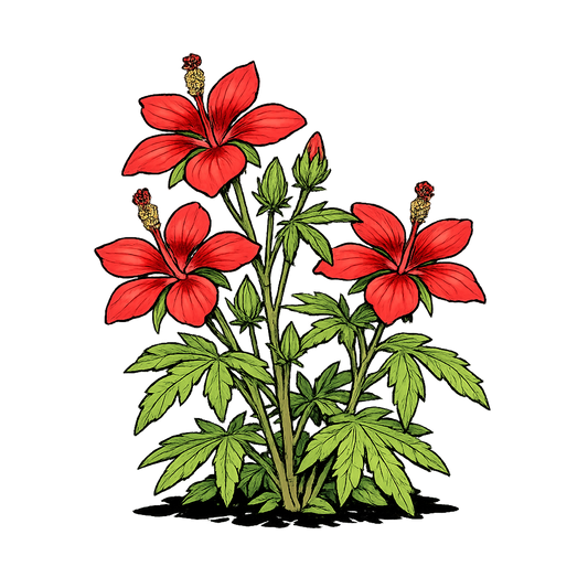 Scarlet Rosemallow - Hibiscus coccineus