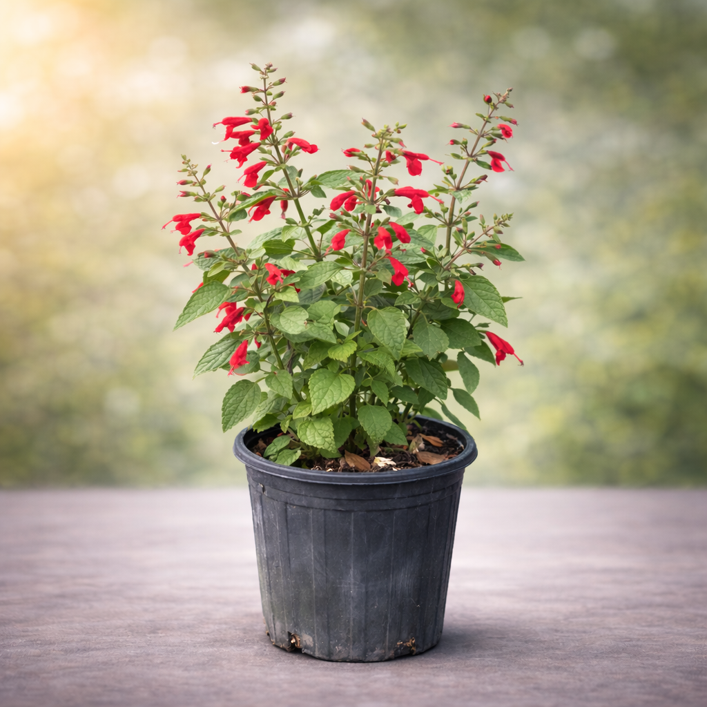 Tropical Red Sage - Salvia Coccinea