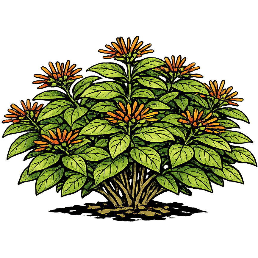Firebush - Hamelia patens