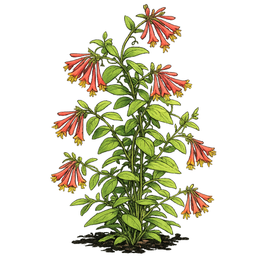 Coral honeysuckle - Lonicera sempervirens