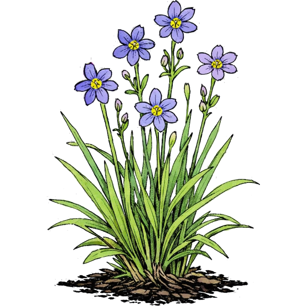 Blue-eyed Grass - Sisyrinchium angustifolium