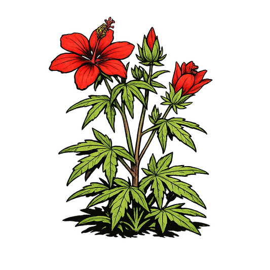 Scarlet Rosemallow - Hibiscus coccineus