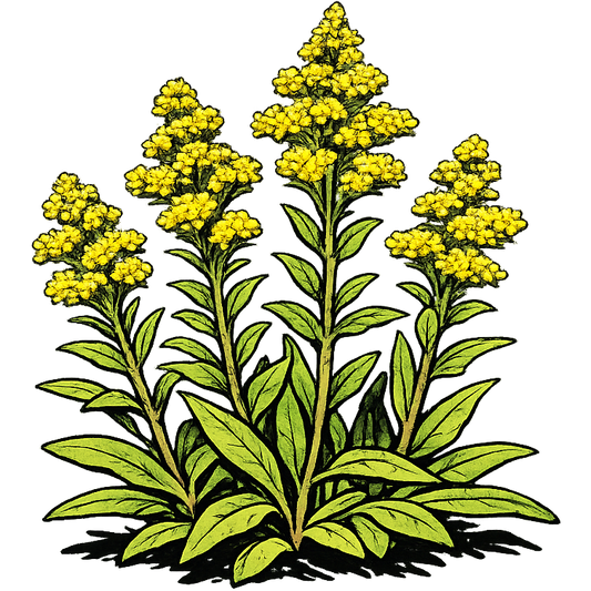 Seaside Goldenrod - Solidago sempervirens
